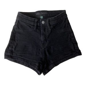 Wild Fable Black High Rise Jean shorts Size 2